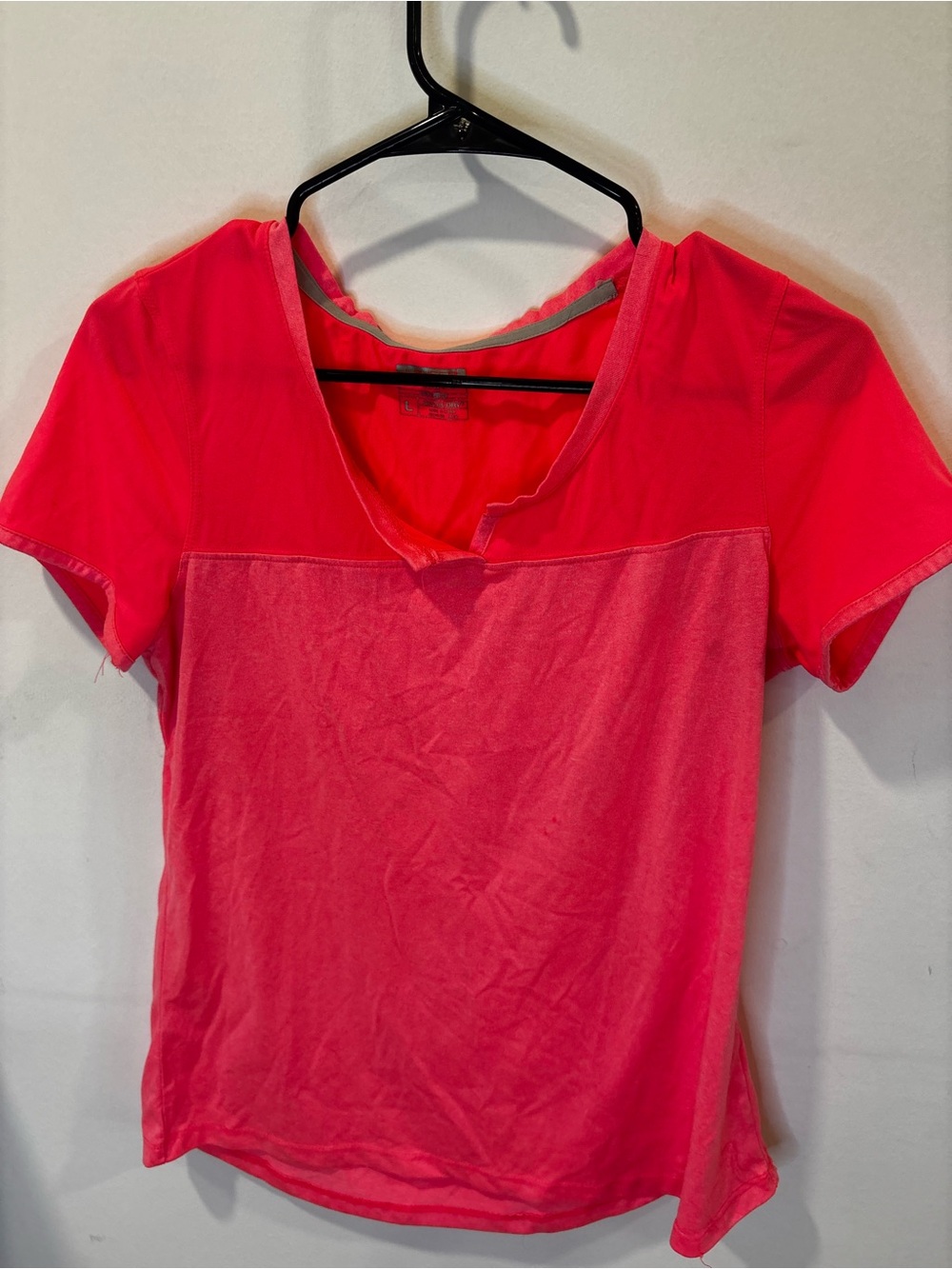 Bright Pink Women’s Short Sleeve Athletic Top - Layer 8